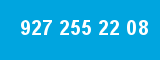 927 255 22 08 927 255 22 08